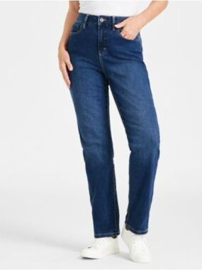 NWOT Style & Co Curvy Mid-Rise Skinny Jeans Dark Wash Women’s Size 14.